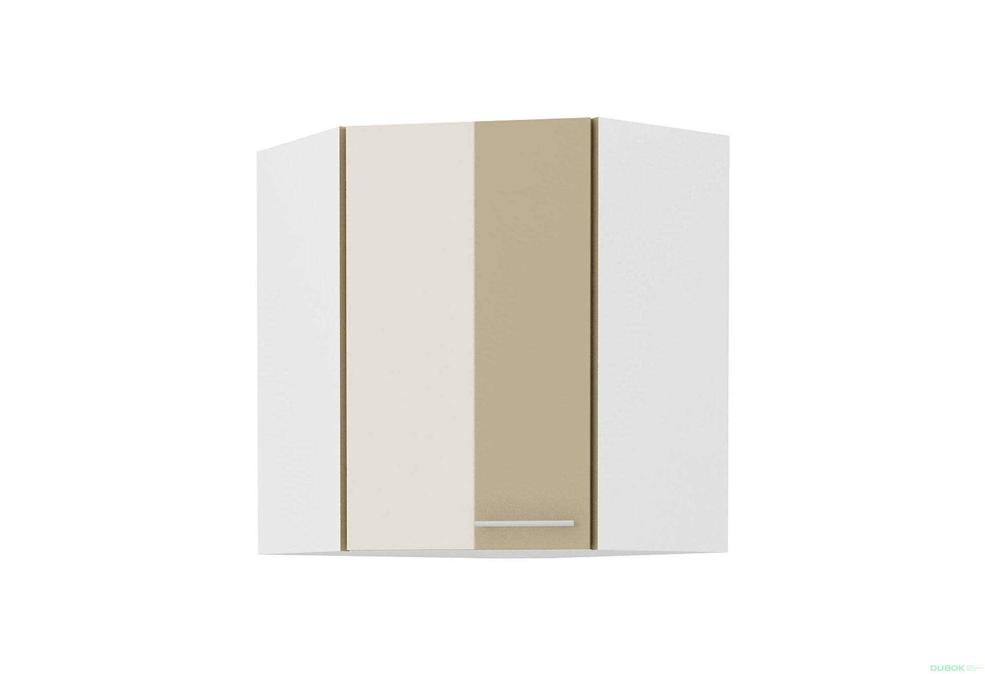 Obrázek 1 - 58x58 GN-72 1F Lara bílý / cappuccino lesk