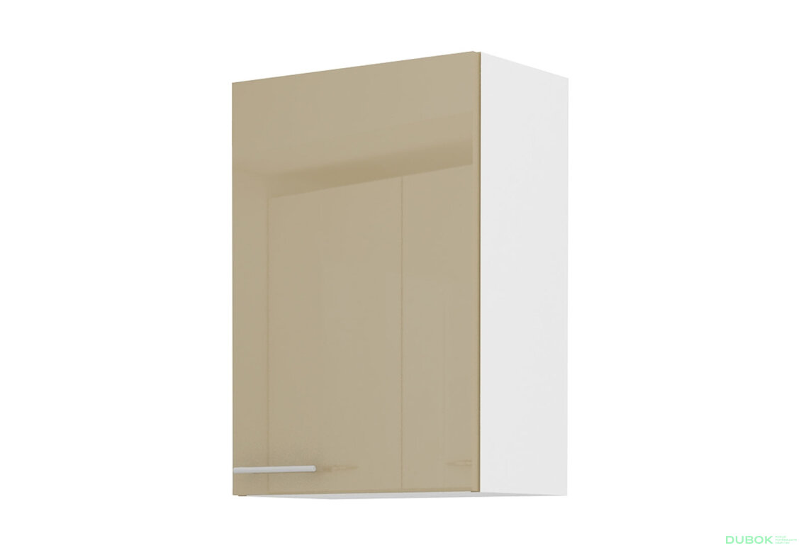 Obrázek 4729 - Kuchyňská sestava 2.8 m Lara bílý / cappuccino lesk