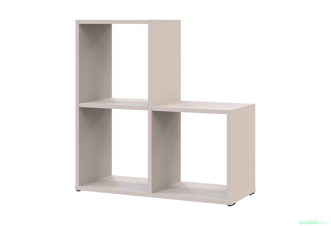 Regál otevřený Step 2х2 69х28.8х71.4 kašmír