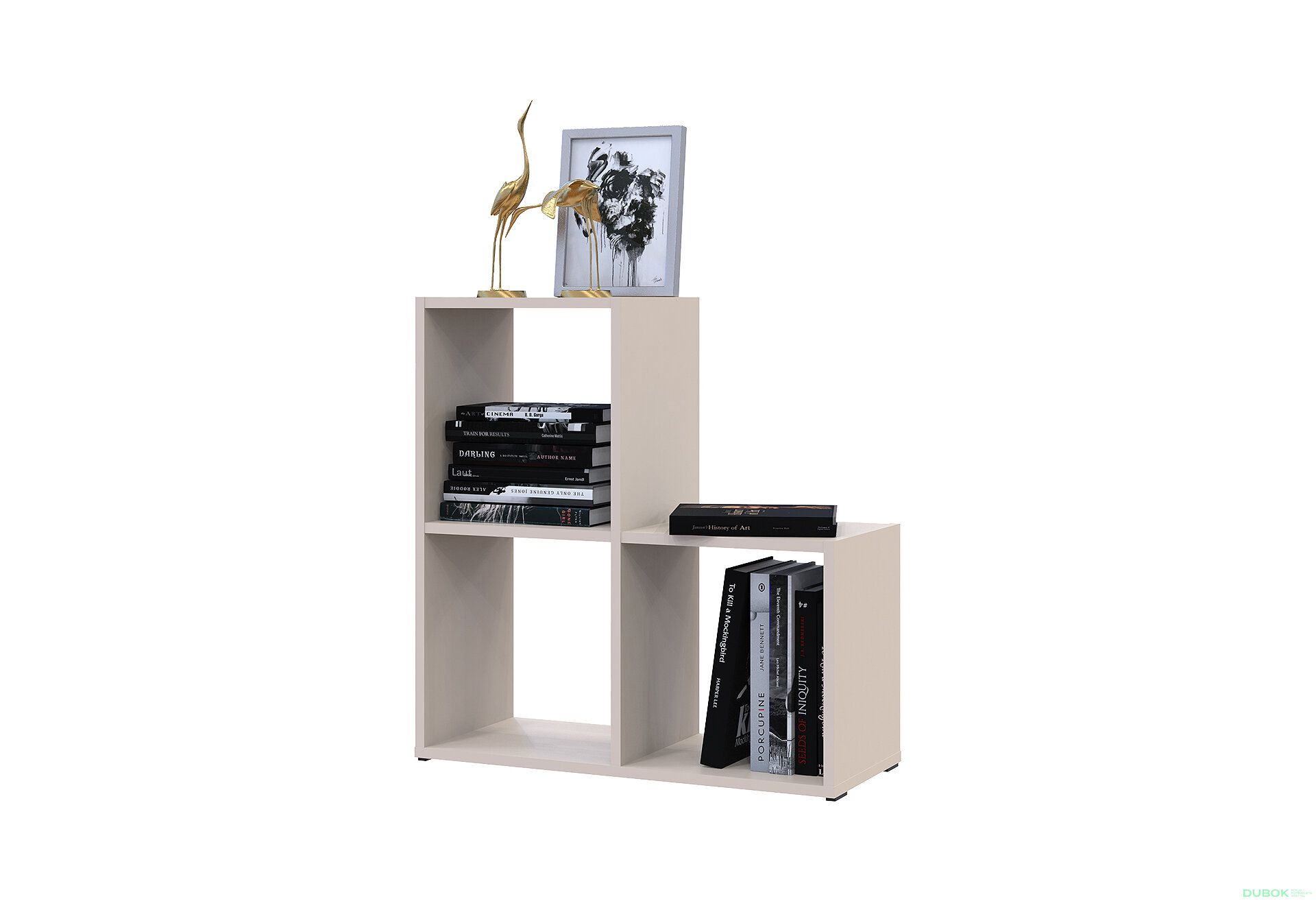 Obrázek 4 - Regál otevřený Step 2х2 69х28.8х71.4 kašmír