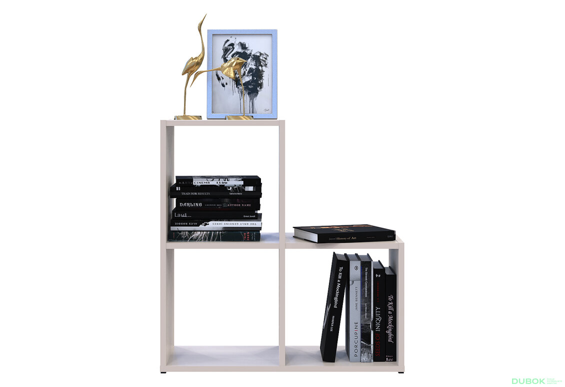Obrázek 5 - Regál otevřený Step 2х2 69х28.8х71.4 kašmír