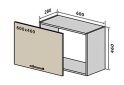 Obrázek 1 - V50 horní skříňka nad digestoř 60 RioLine / RіoLаіn Matná