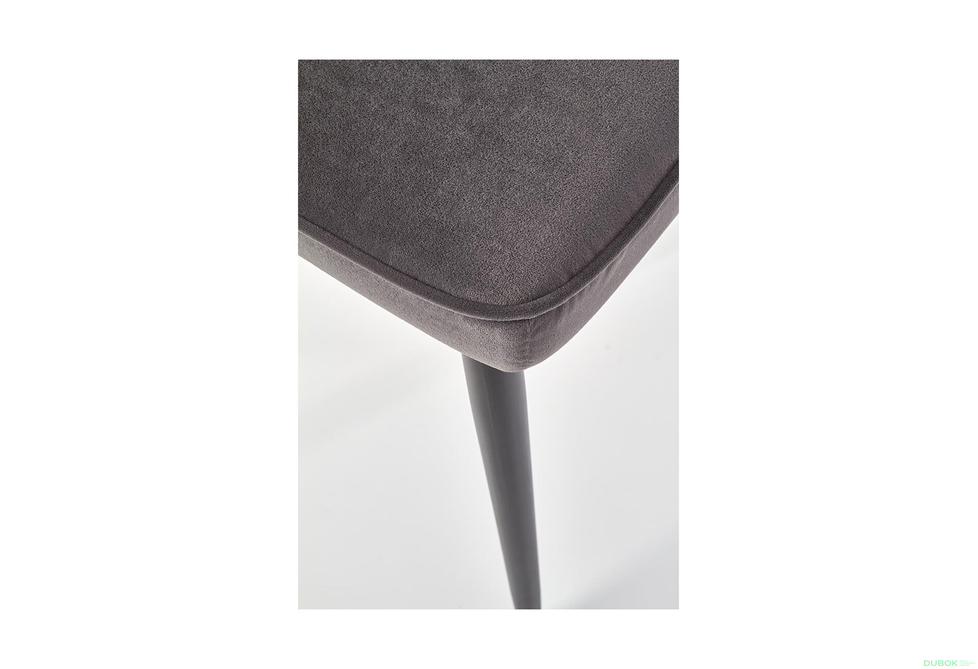 Obrázek 9 - Židle K399 černý kov / látka popel
