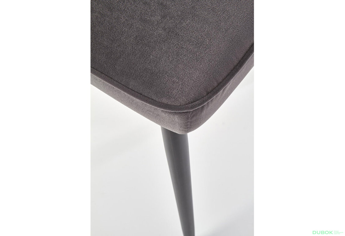 Obrázek 9 - Židle K399 černý kov / látka popel
