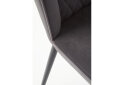 Obrázek 11 - Židle K399 černý kov / látka popel