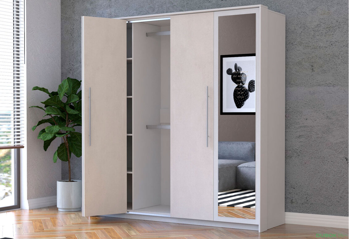 Obrázek 9 - Ložnicová sestava 4D Aurelia silk / bílý