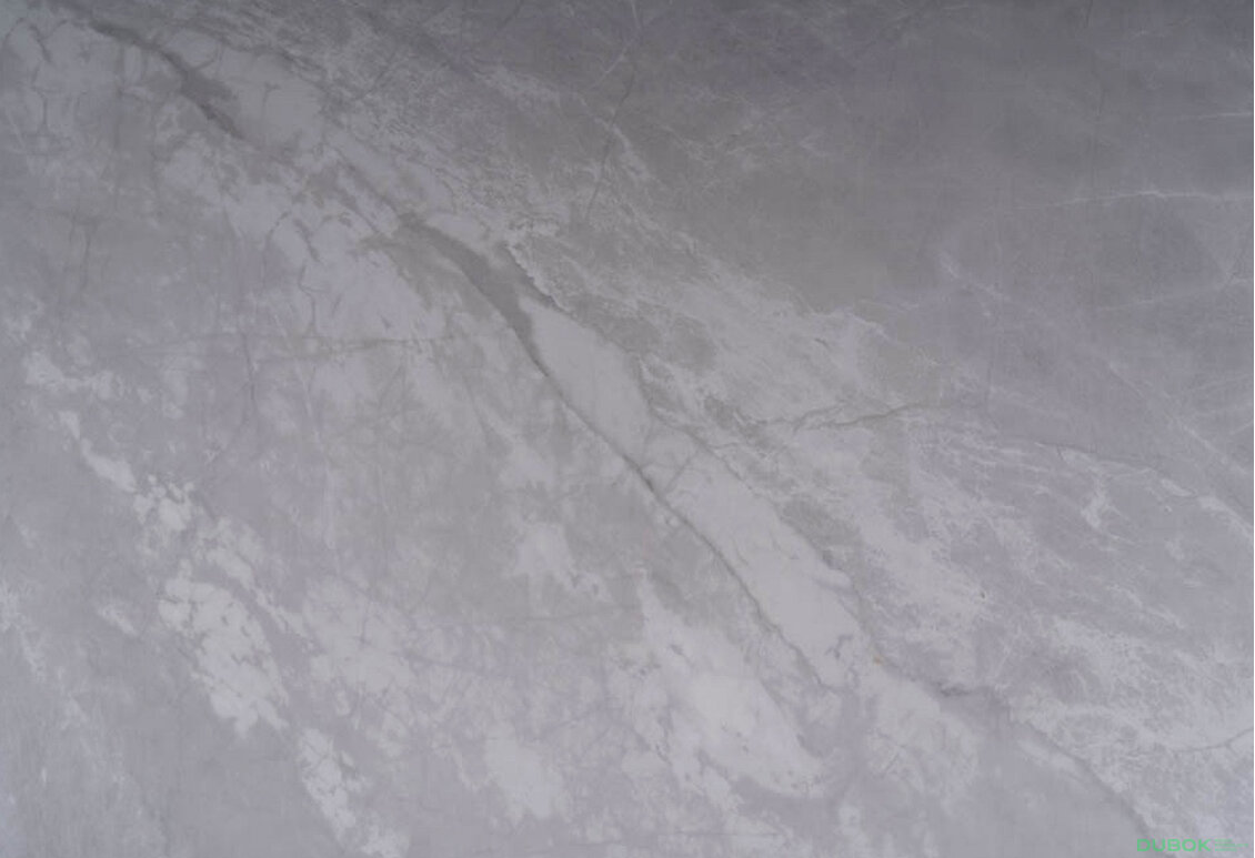 Obrázek 4 - Stůl Ivy 140x80 mramorový efekt, šedý / černý mat