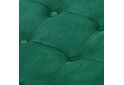Obrázek 5 - Puf skládací XL s knoflíky - 60x38x38 cm sametová zelená