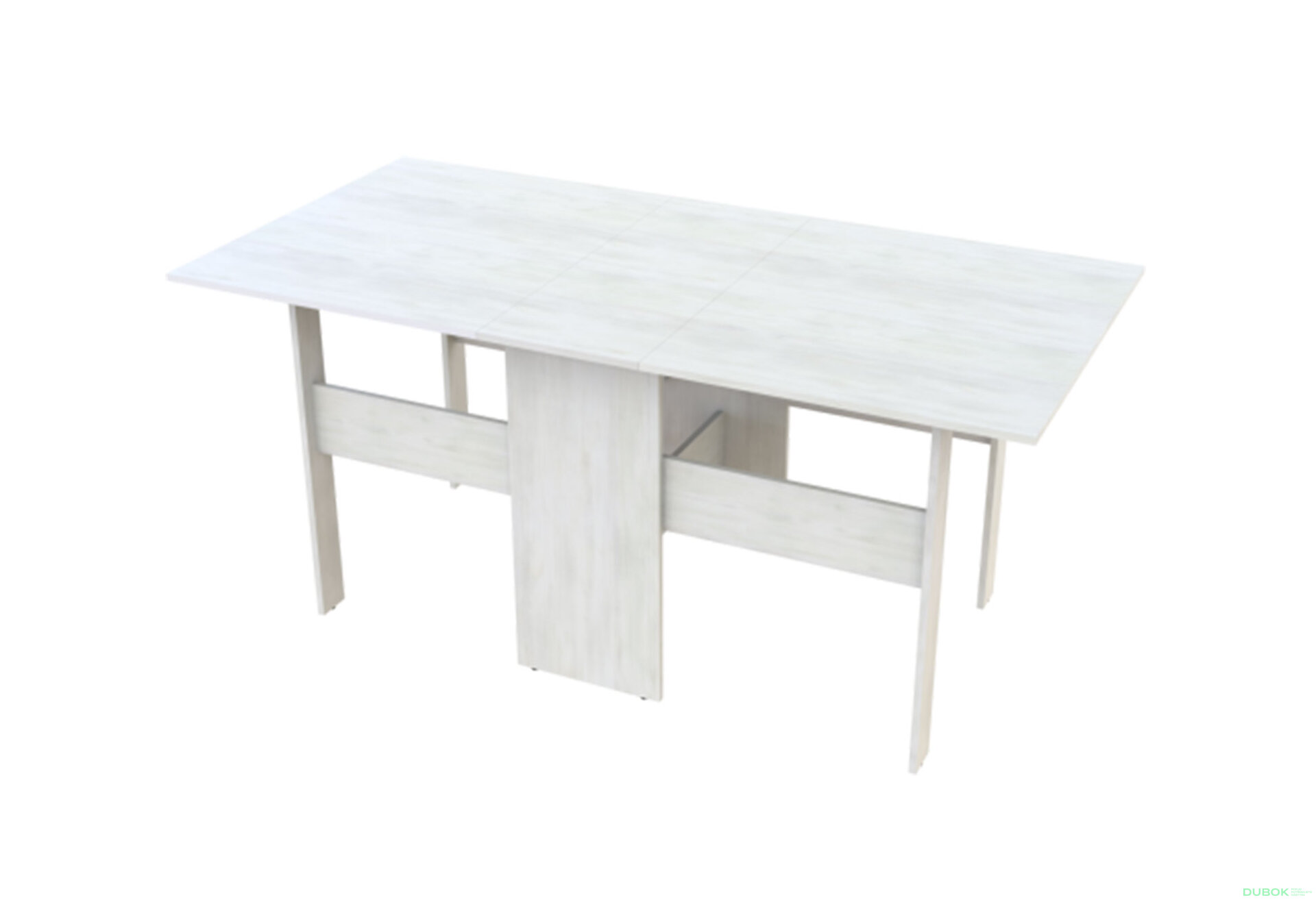 Obrázek 4 - Stůl rozkládací Toronto 89 cm Bílé dřevo