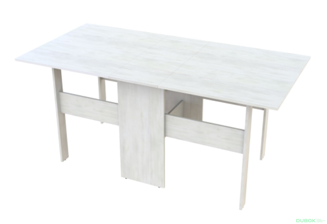 Obrázek 4 - Stůl rozkládací Toronto 89 cm Bílé dřevo