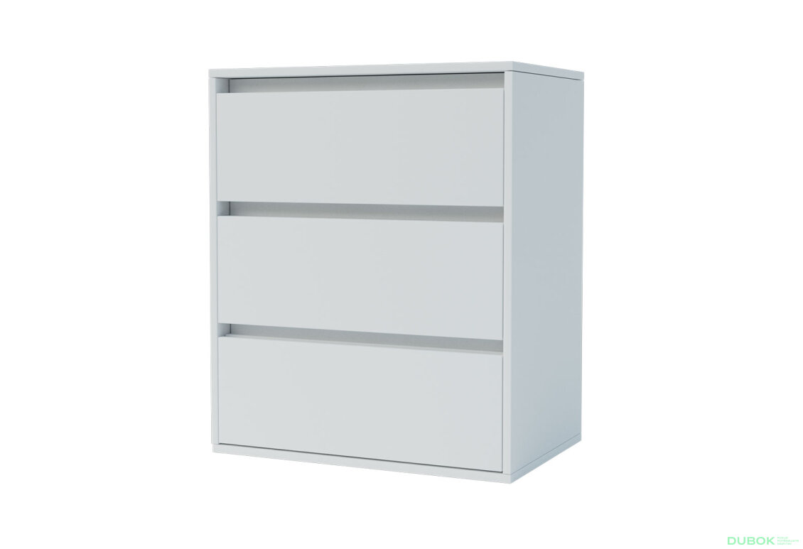 Komoda se 3 zásuvkami Idea K 60 cm Nymphaea alba