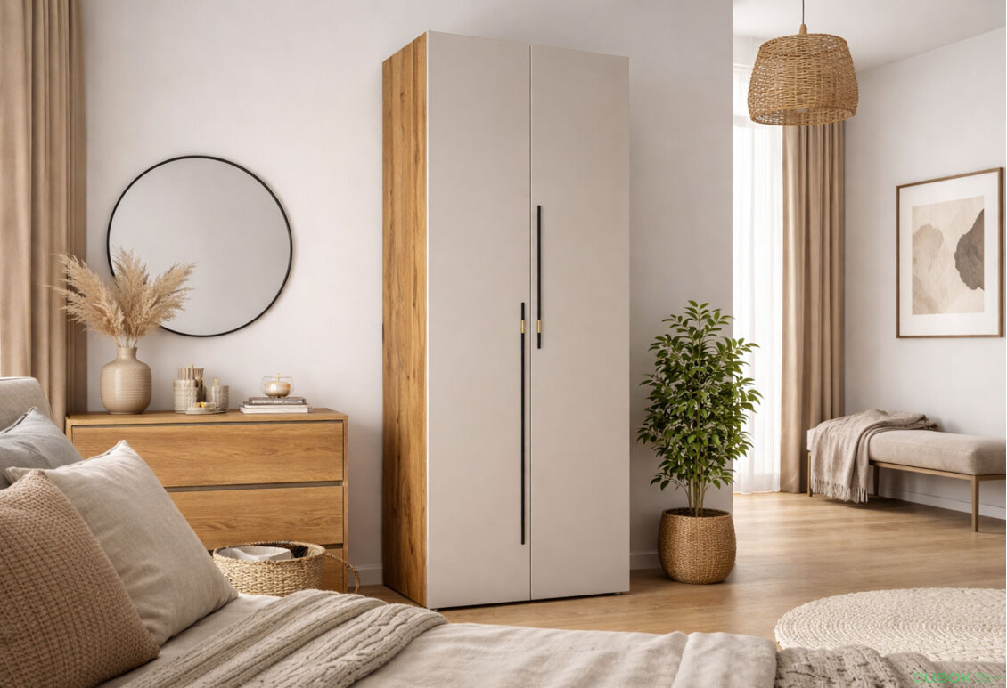 Obrázek 2 - Skříň 2D 80 cm dub appalačský / kašmír Space