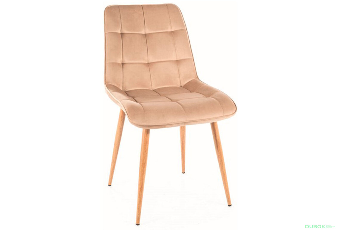 Obrázek 2 - Židle Chic D Velvet béžový Bluvel 28