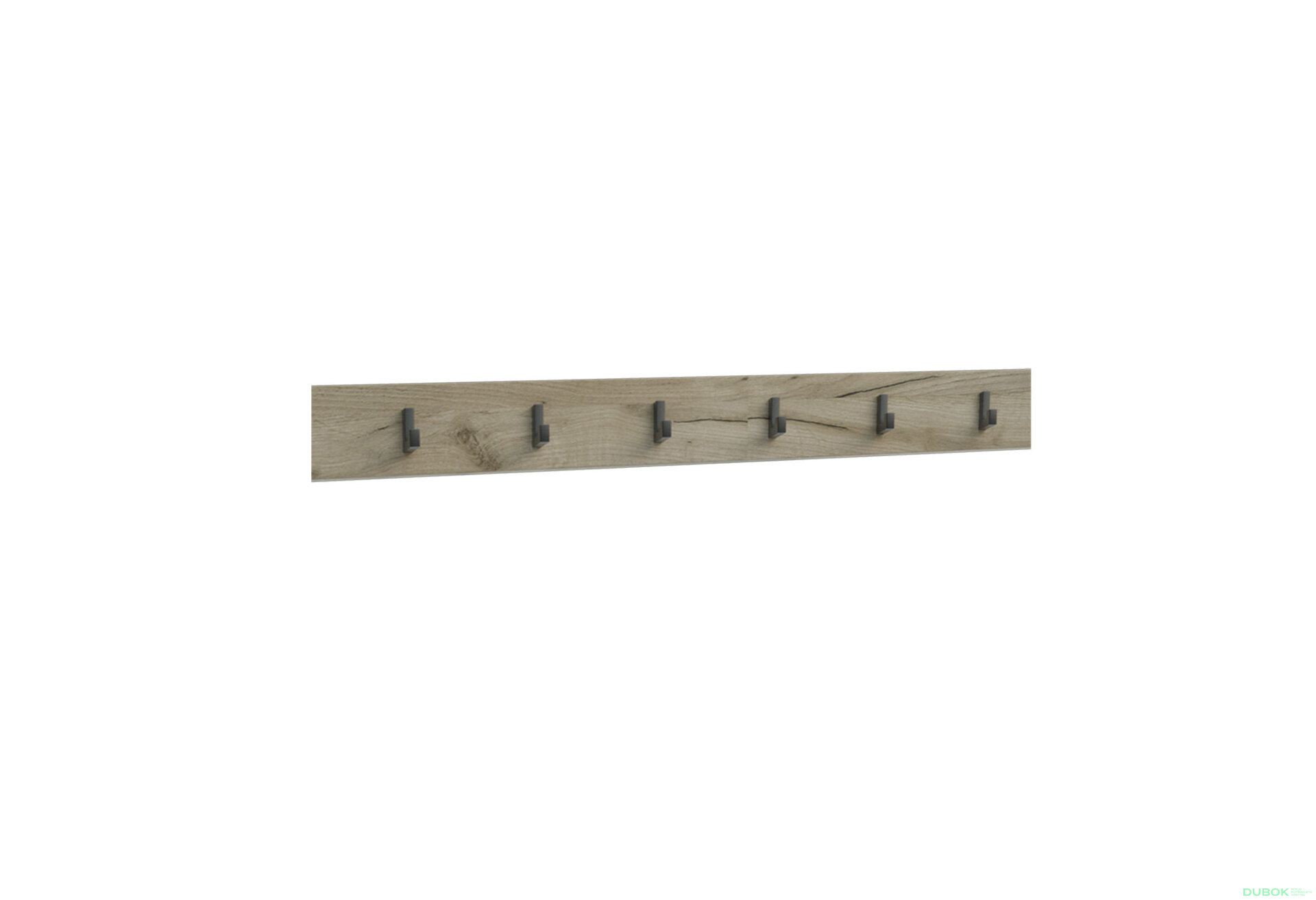Obrázek 1 - Věšák Sara 90 cm Dub kraft šedý
