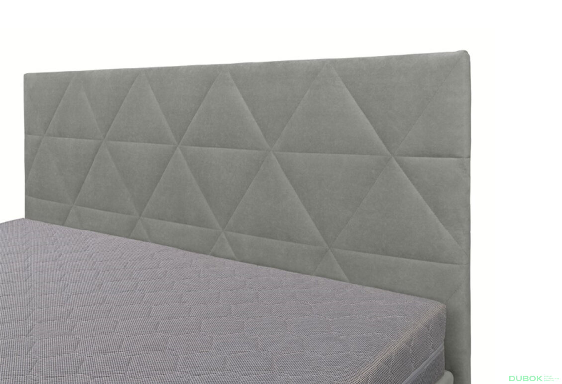 Obrázek 9 - Postel Fro Caro 120x200 s roštem, úložným prostorem Mono 246, šedá