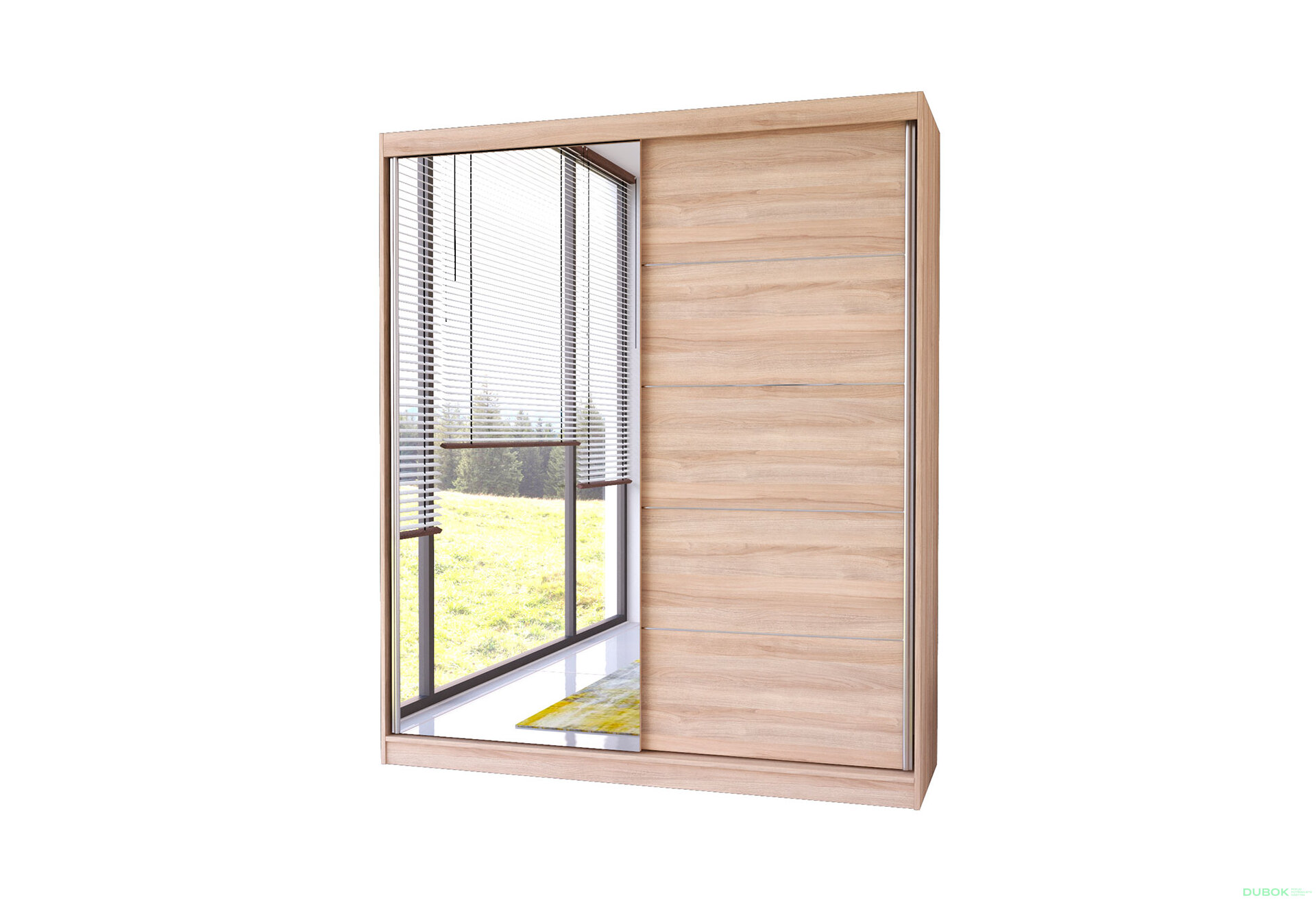 Obrázek 2054 - Ložnice 2D II dub sonoma