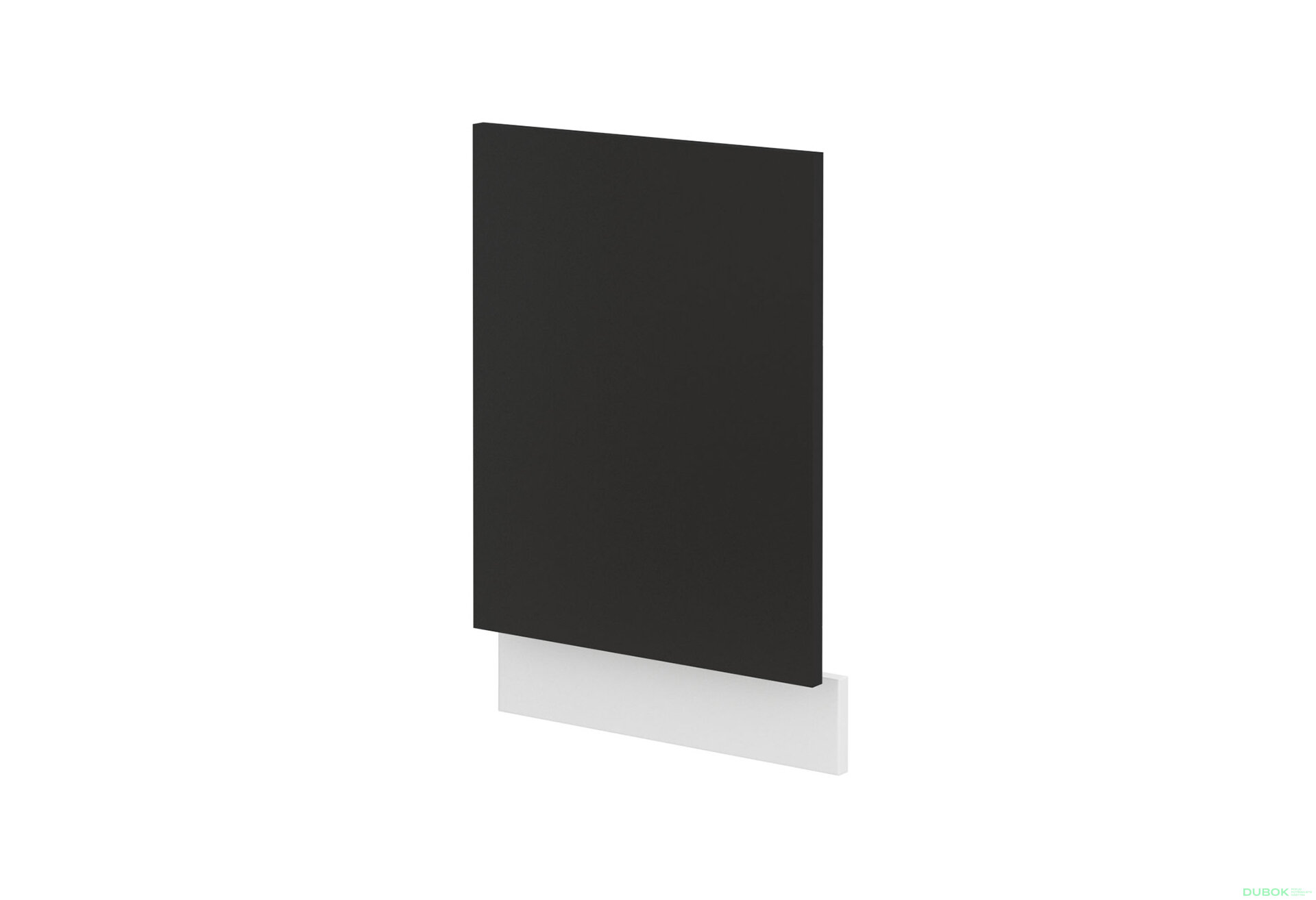 Obrázek 1 - ZM 570x446 dvířka Omega bílý / černý, pracovní deska bílá