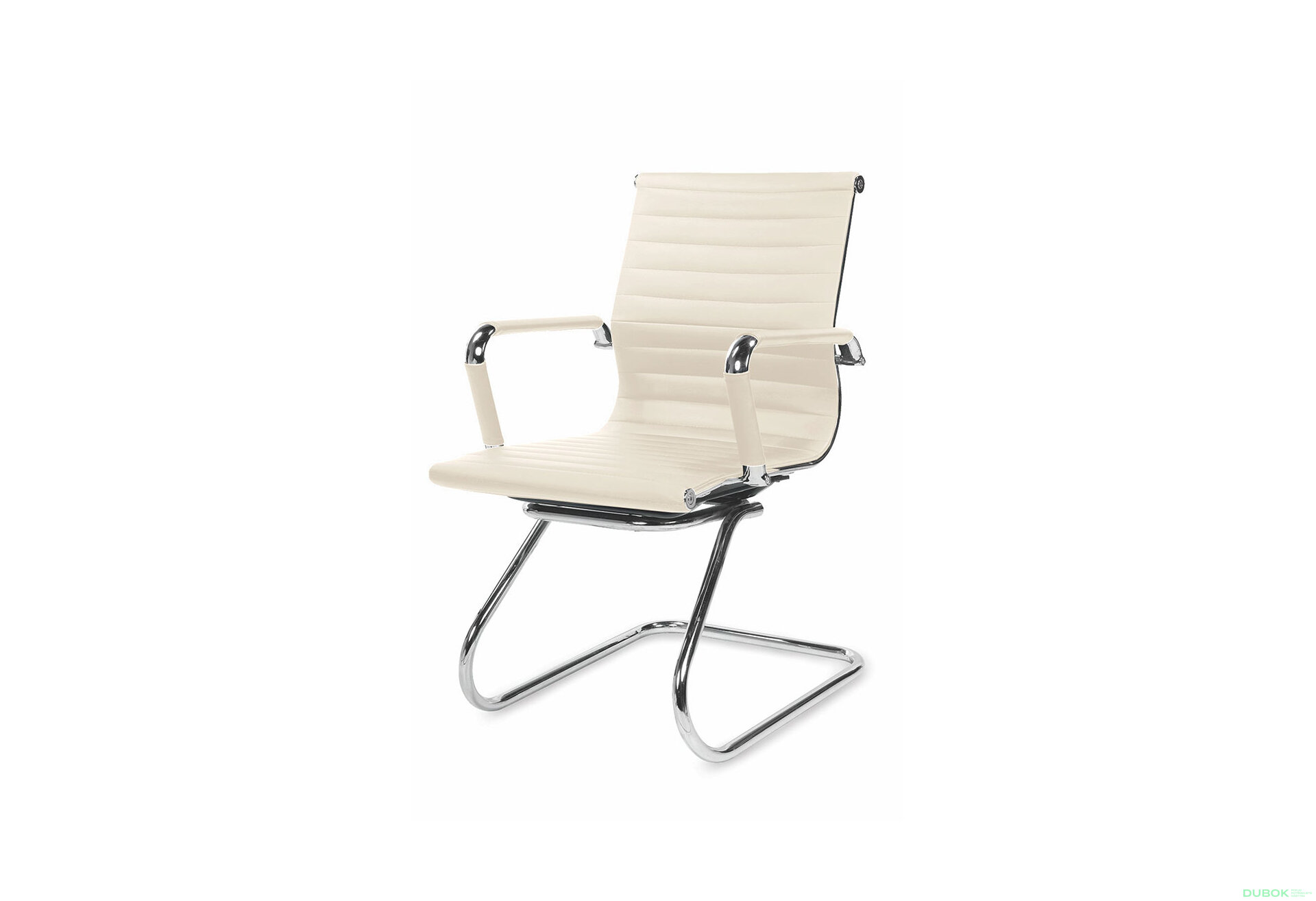 Obrázek 1 - Kancelářské židle Prestige Skid krémový