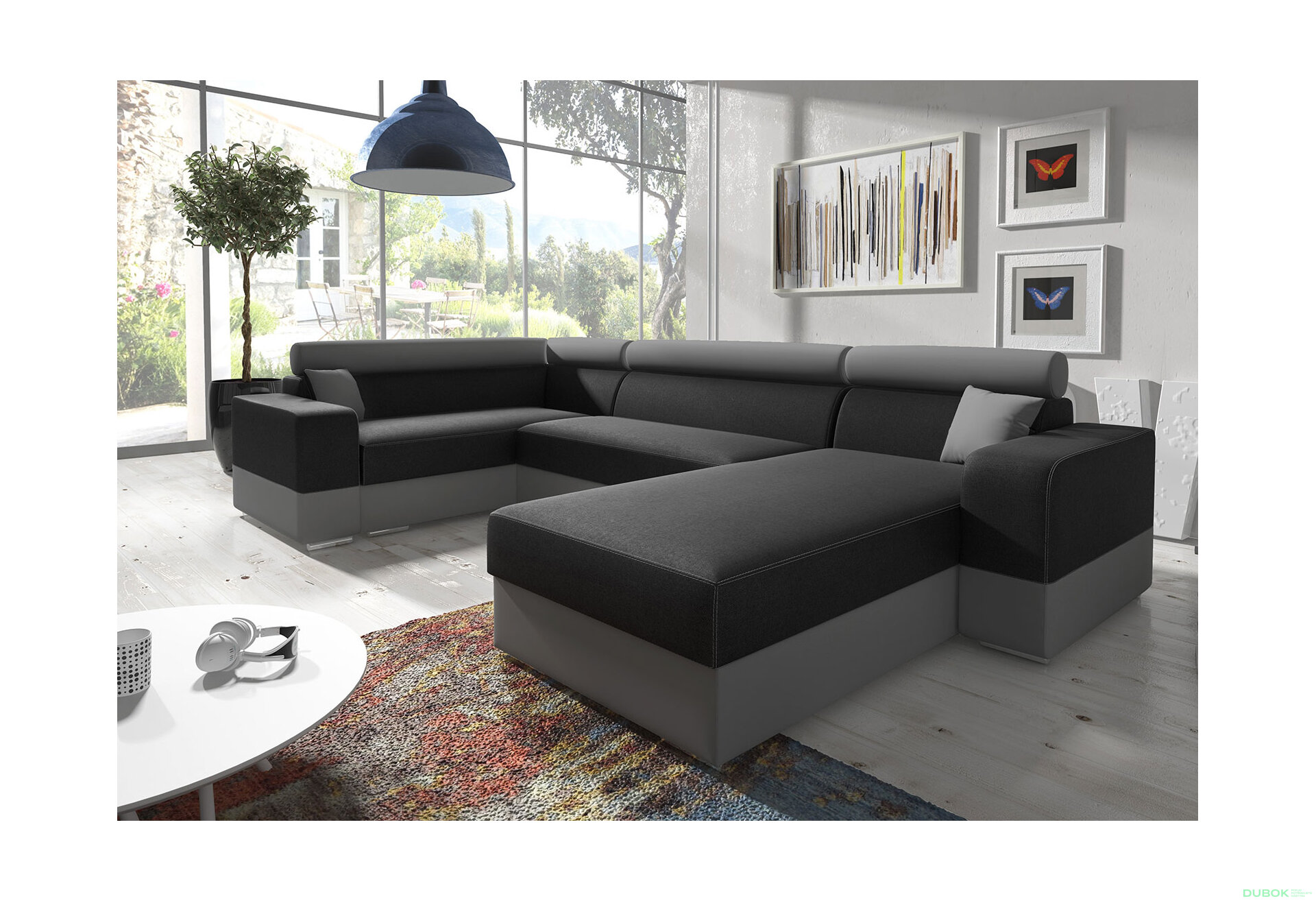 Obrázek 2 - Sedací souprava Infinity super Bahama 36 + Bahama 34 / typ P