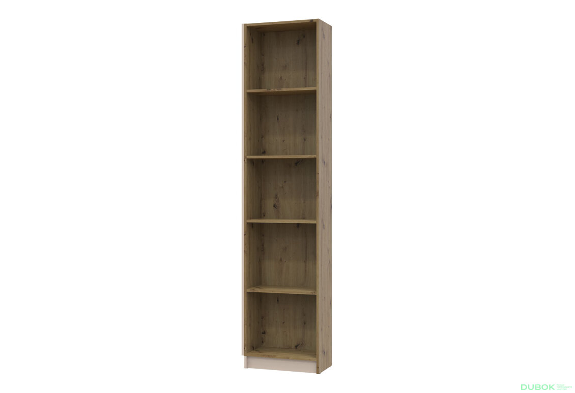 Obrázek 3 - Regál otevřený Dale 52х28х220 kašmír / dub artisan