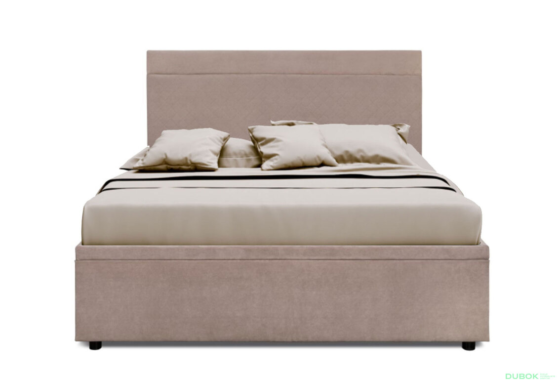 Obrázek 3 - Postel Fro Pik 140x200 s roštem, úložným prostorem Mono 233, béž