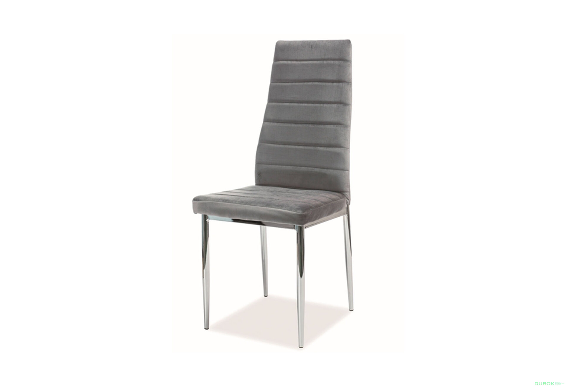 Obrázek 1 - Židle H-261 Chrom, Velvet šedá Bluvel 14
