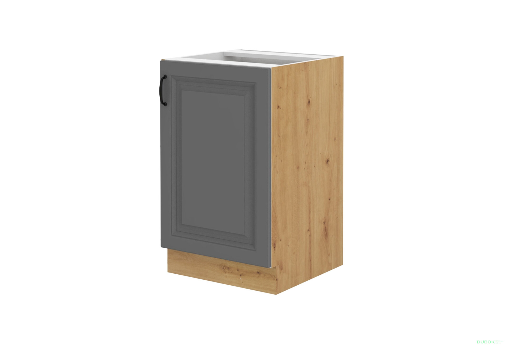 Obrázek 5764 - Kuchyňská sestava 1.5 m Stilo dub artisan / dust grey