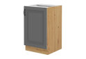 Obrázek 5764 - Kuchyňská sestava 1.5 m Stilo dub artisan / dust grey