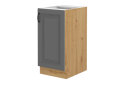 Obrázek 5766 - Kuchyňská sestava 2.4 m Stilo dub artisan / dust grey