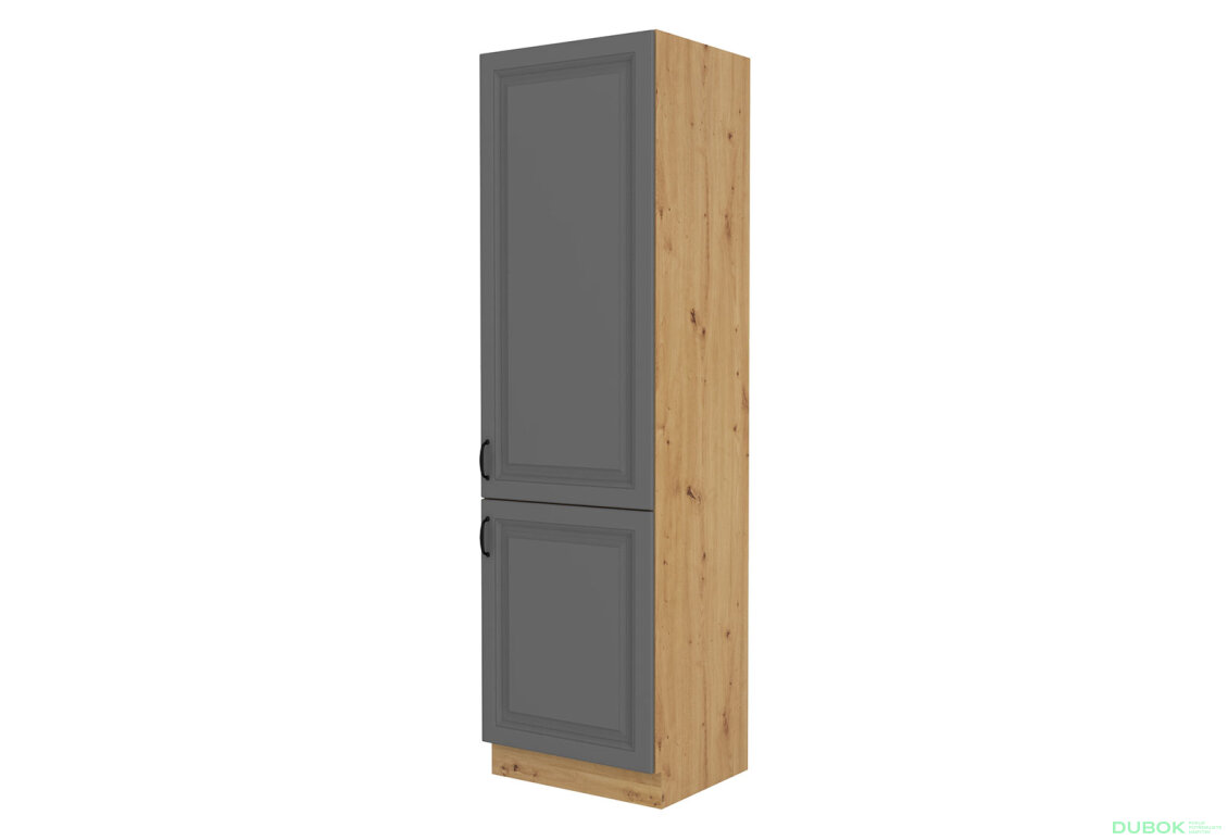 Obrázek 5794 - Kuchyňská sestava 1.2+2.4 m Stilo dub artisan / dust grey