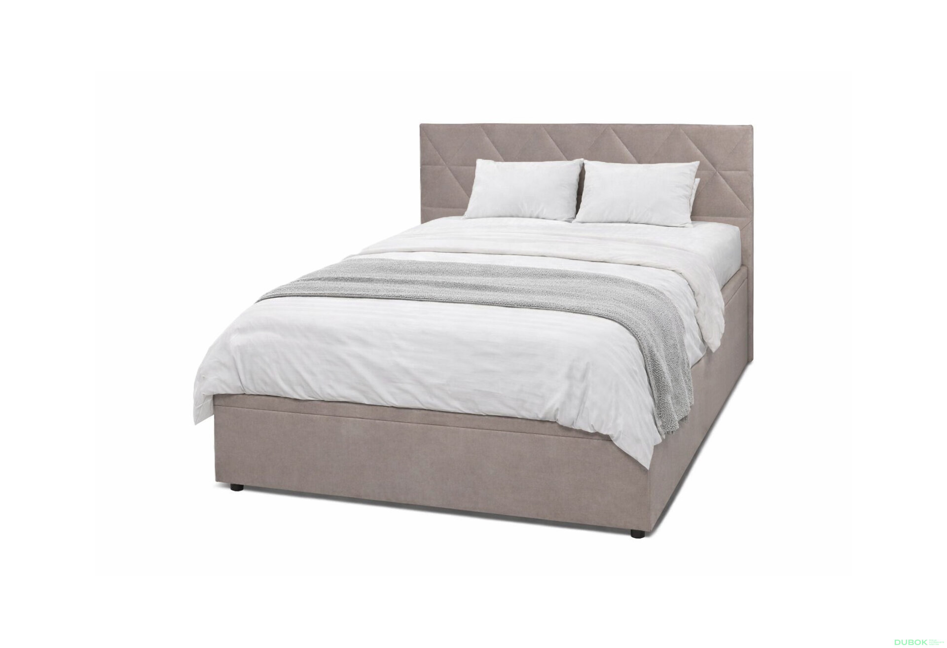 Obrázek 1 - Postel Fro Caro 160x200 s roštem, úložným prostorem Mono 233, béž