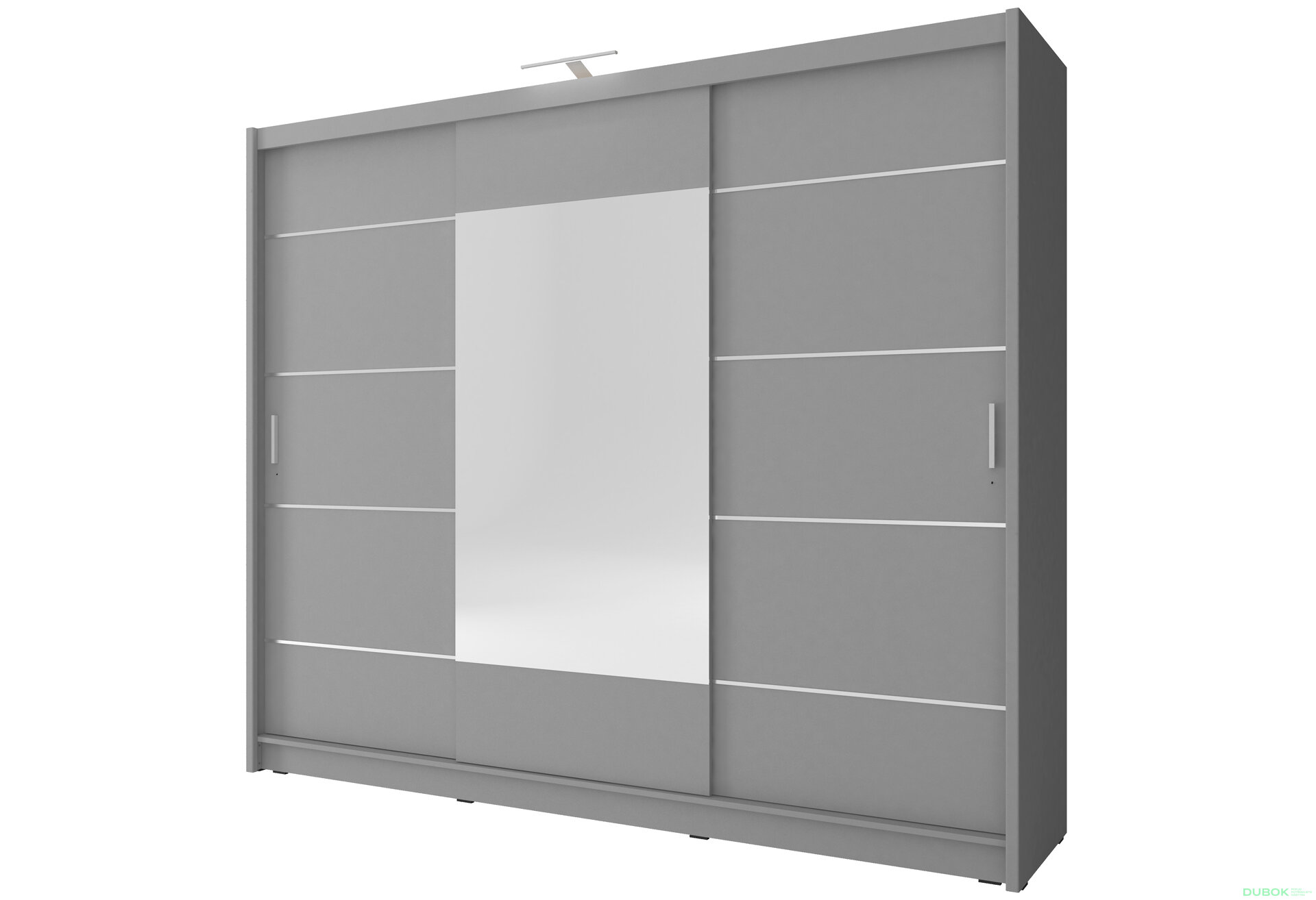 Obrázek 1 - Skříň Wiki 250 ALU grafit