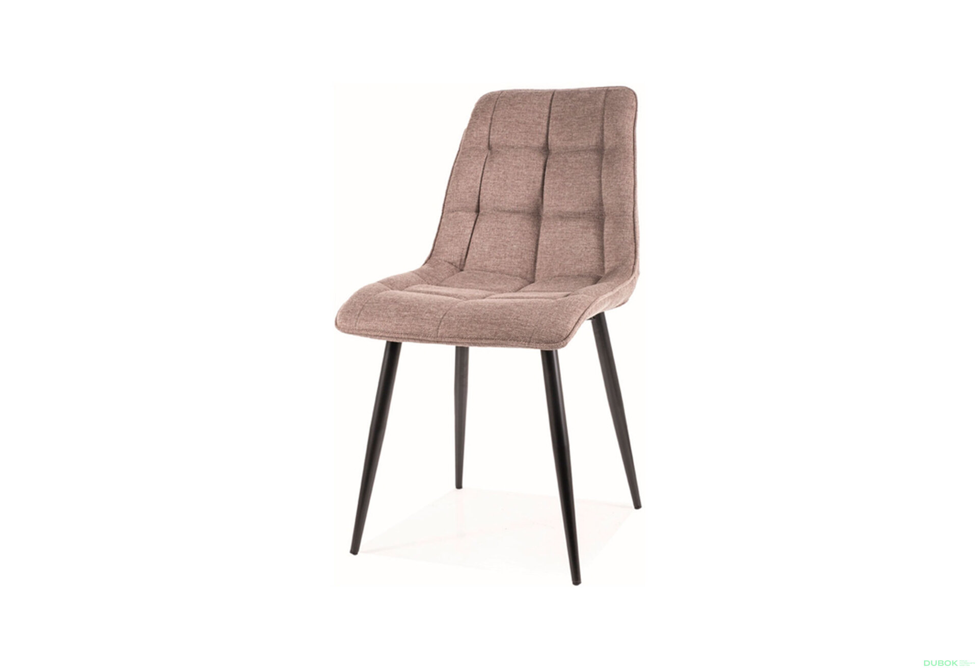 Obrázek 1 - Židle Chic Brego 34 béžová, černý kov