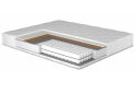 Obrázek 4 - Postel s úložným prostorem a matrací Sofie New 160x200, měkké čelo s zásuvkami (bez rámu)