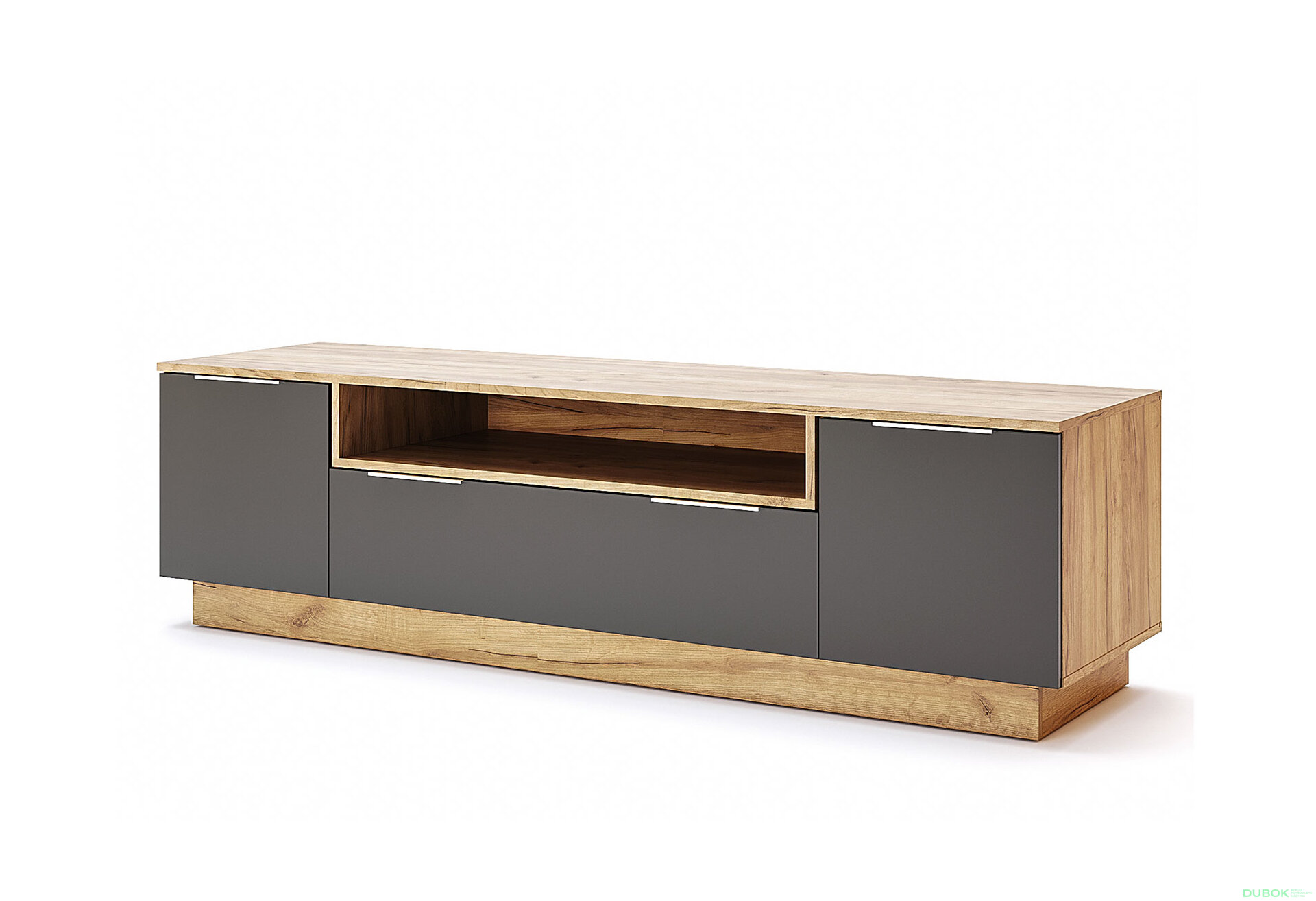 Obrázek 1 - TV stolek 1,8 m Lava / dub kraft Luna