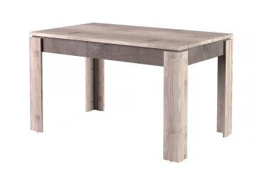 Rozkládací stůl 130/172 kaštan nairobi / onyx Jazz