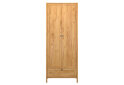 Obrázek 2 - Skříň dvoudveřová se zásuvkou Klark 83x210x48.5 cm Dub craft zlatý