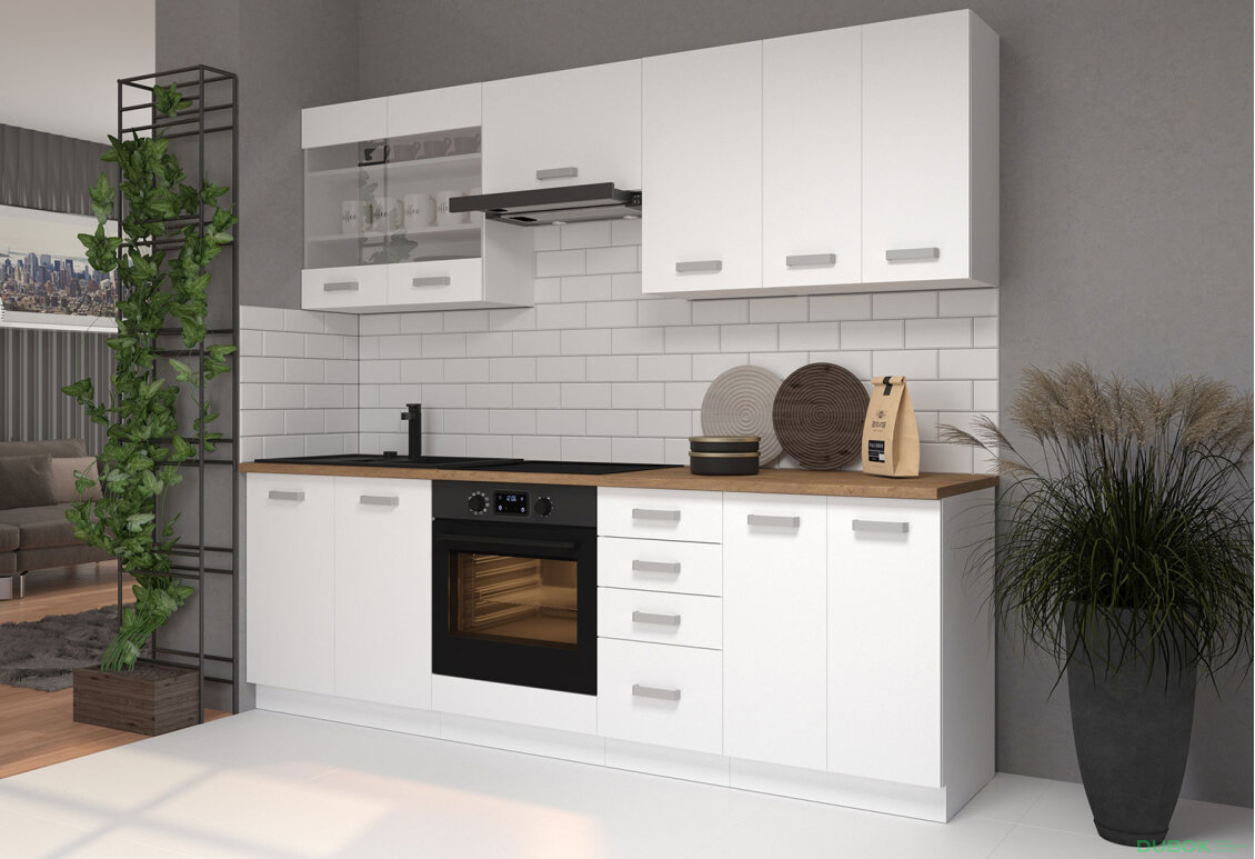 Kuchyňská sestava 2.6 m Eko white