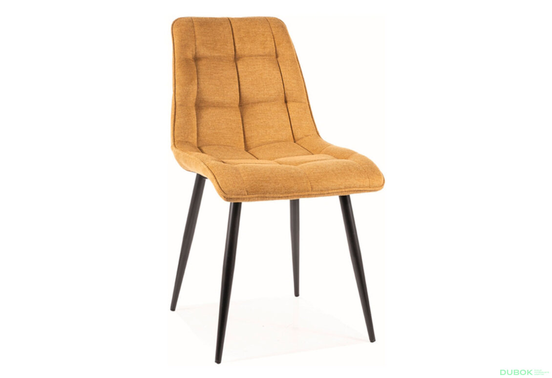 Obrázek 2 - Židle Chic Brego 68 kari, černý kov