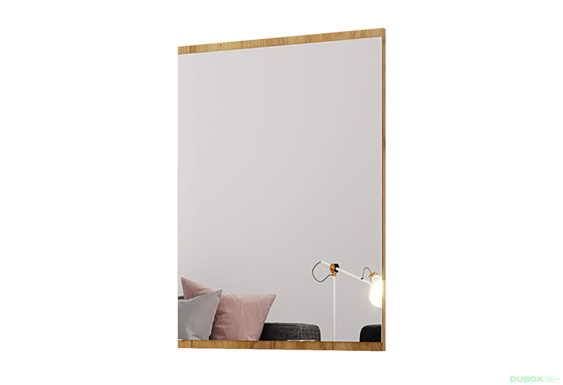 Zrcadlo 60x80 dub kraft Luna