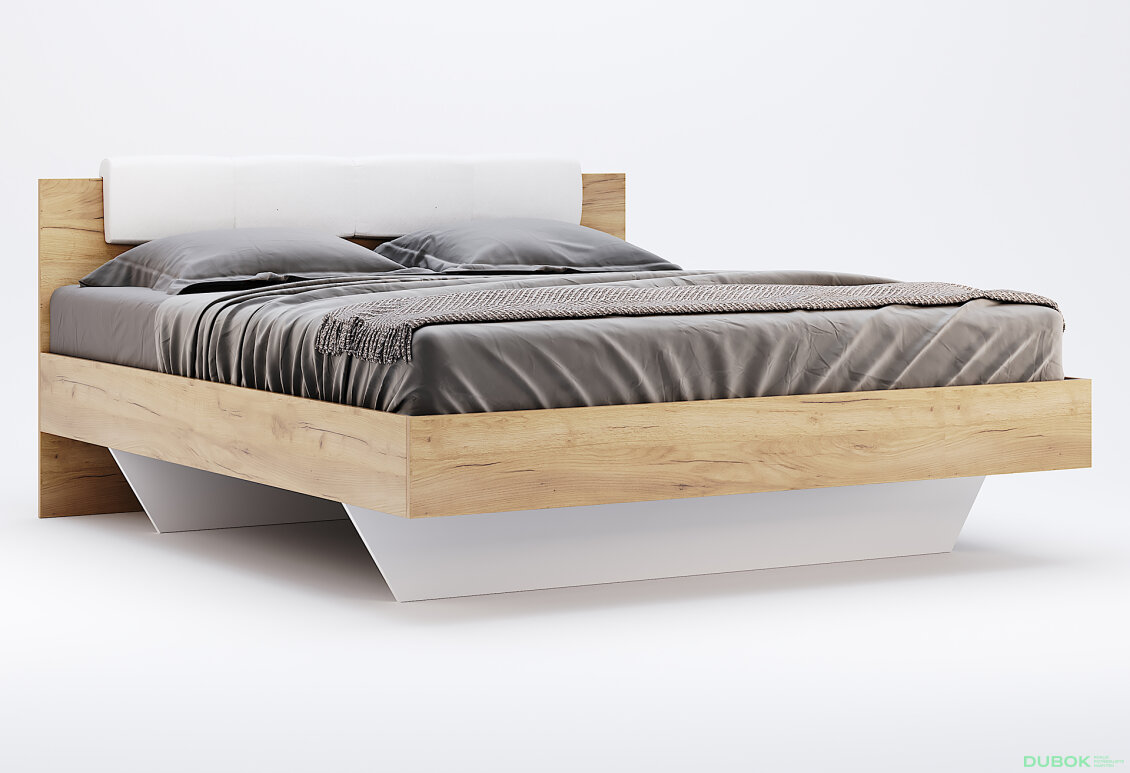 Obrázek 3 - Postel s úložným prostorem a matrací Sofie New 160x200 měkké čelo Asti
