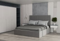 Obrázek 2 - Postel s roštem, úložným prostorem Diana 160x200 cm Světle šedá