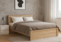 Obrázek 2 - Postel 140x200 dub sonoma Norton