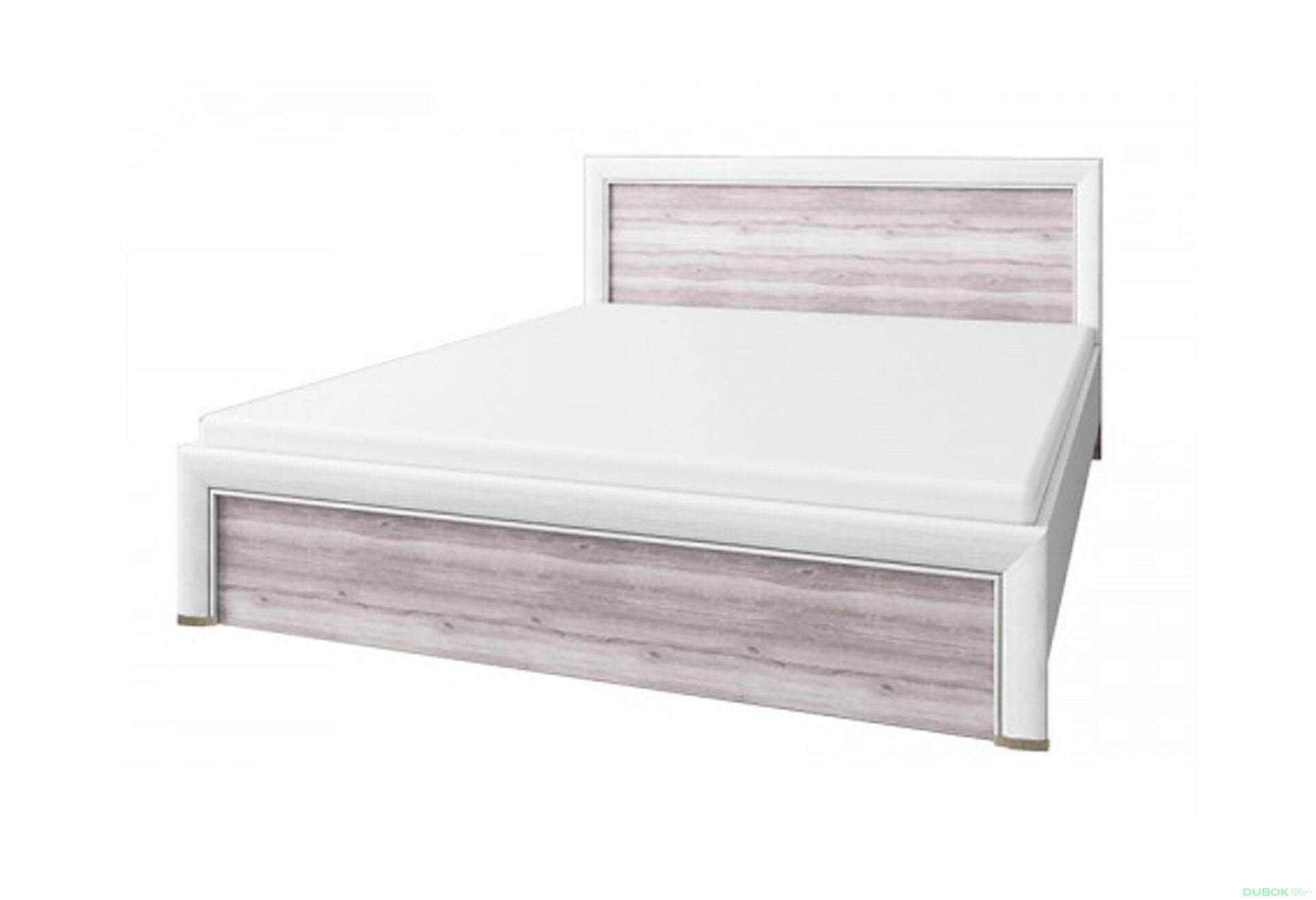 Obrázek 1 - Postel 140x200 krém / dub ancona Olivia