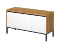 Obrázek 1 - TV stolek 3d/115 dub craft zlatý / bílý Palmor
