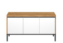Obrázek 2 - TV stolek 3d/115 dub craft zlatý / bílý Palmor