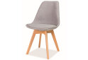 Obrázek 2655 - Stůl Mosso 80x80 + 3 židle Dior buk, světle šedá 34