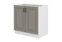 Obrázek 5705 - Kuchyňská sestava 2.6 m Stilo bílý / clay grey