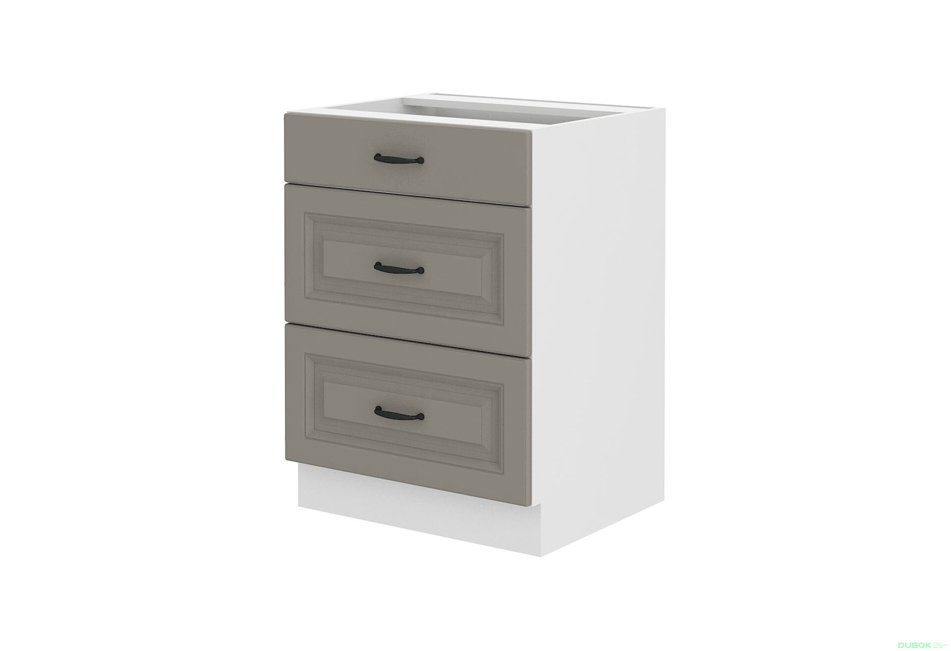 Obrázek 5709 - Kuchyňská sestava 2.6 m Stilo bílý / clay grey