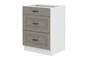 Obrázek 5709 - Kuchyňská sestava 2.6 m Stilo bílý / clay grey